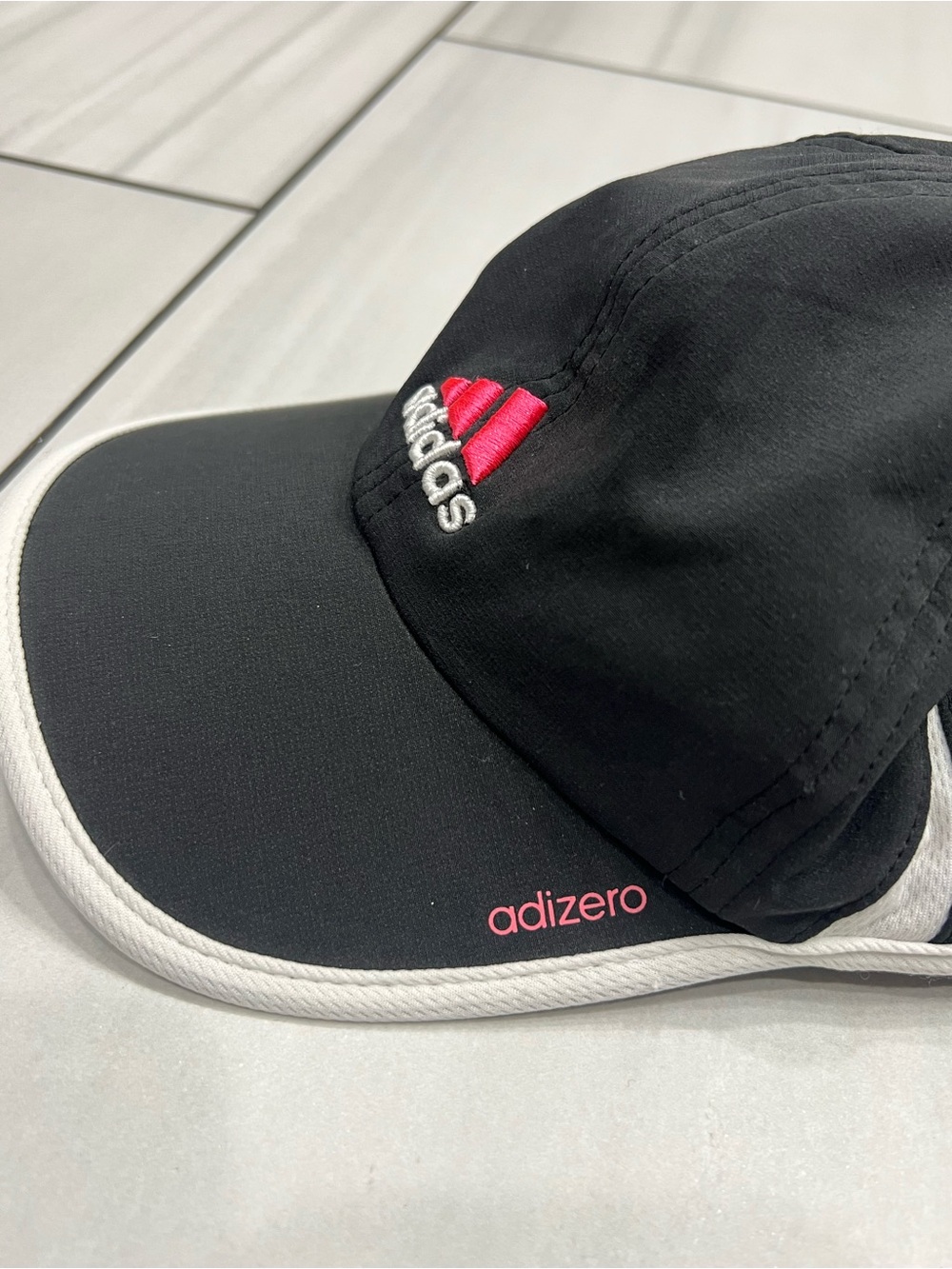 Adidas Adizero Climacool Hat Black Strapback Women’s Running Tennis Cap